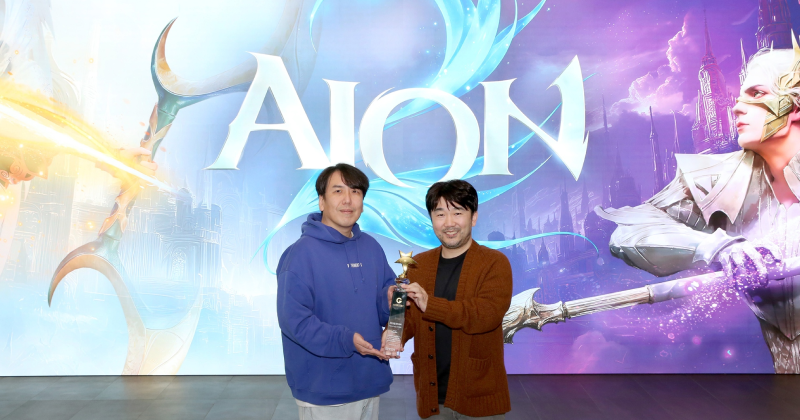 엔씨소프트 〈아이온2〉 게임 오브 지스타 수상 공식 이미지